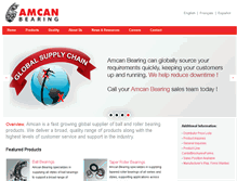 Tablet Screenshot of amcanbearing.com